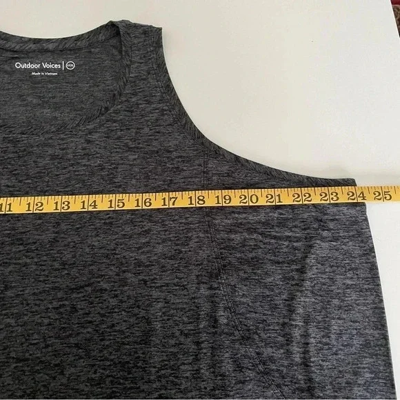 Outdoor Voices All Day Tank 3XL Charcoal Hike Walk Gym - Picture 3 of 10